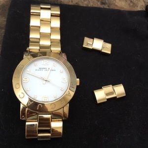 Gold Marc by Marc Jacobs watch